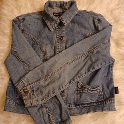 Revolt Jeans Co Demin Jacket Size Large
