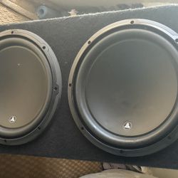 JL Audio (2) 12’s      W-3’s