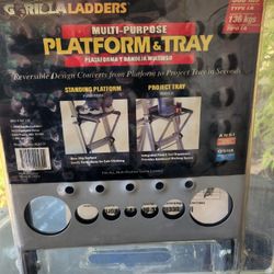 GorillaLadders Platform & Tray