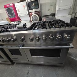 48" VIKING DUAL FUEL RANGE STAINLESS STEEL 