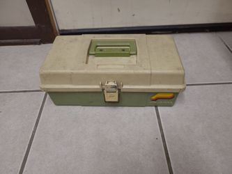 Empty Plano fishing tackle box