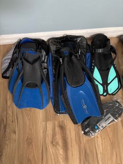 Snorkel Masks and Fins
