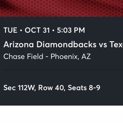 World Series Tickets Game 4 