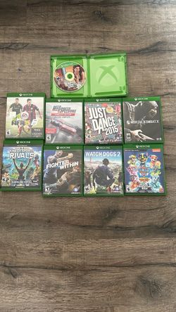 Xbox games (like new no scratches)
