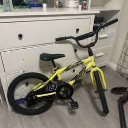 Green Huffy Rock it Bike  