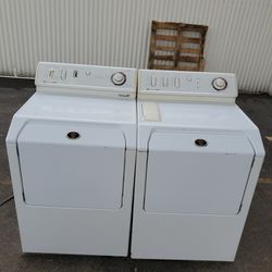 Maytag Washer And Electrical Dryer Set 