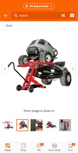 Mojack HDL 500 Lawn Mower Lift