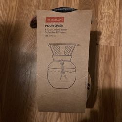 Pour over 8 cup coffee maker