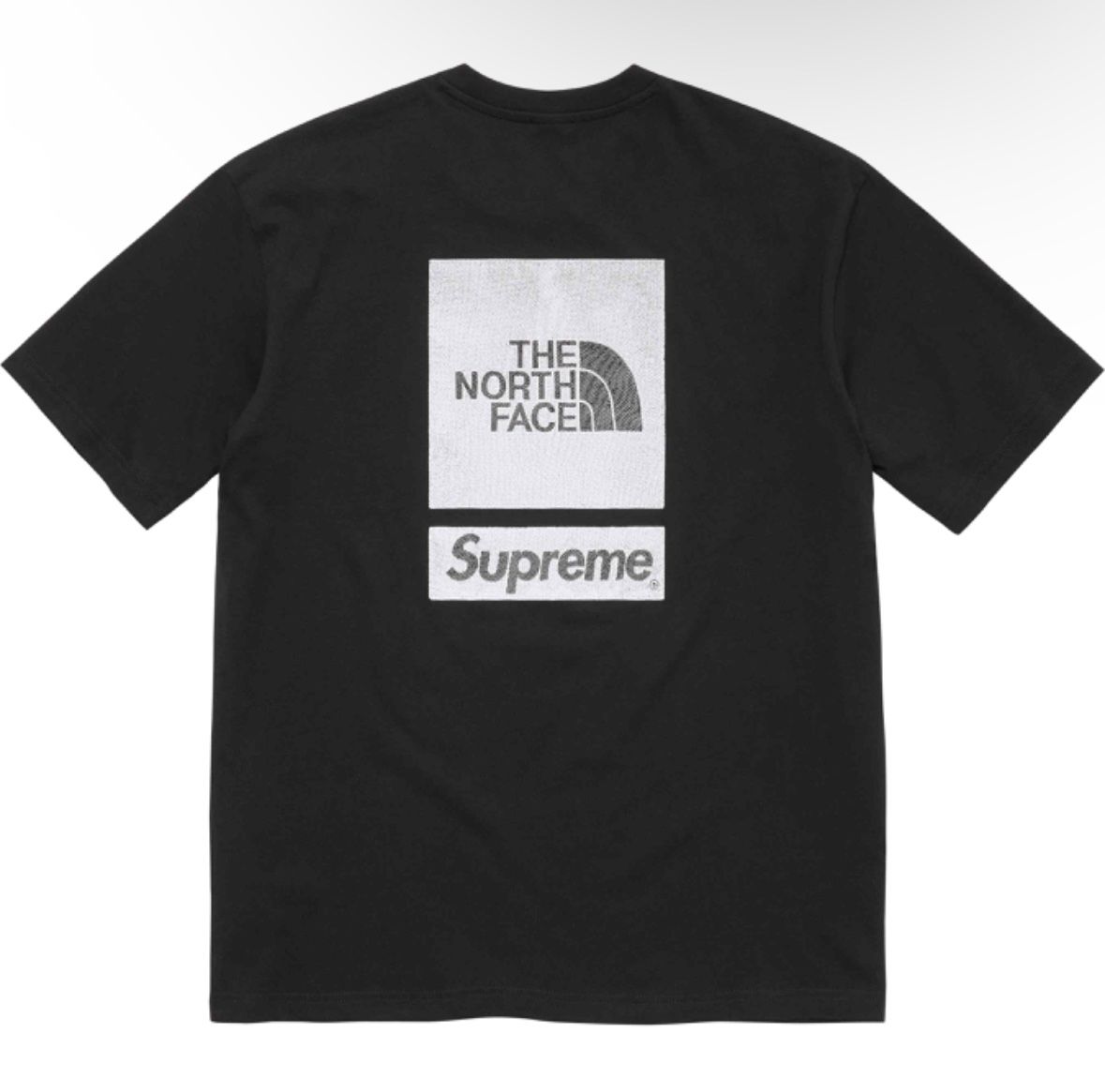 Supreme North face Black T-shirt 