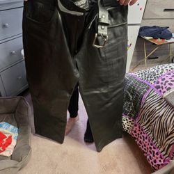 Men's Leather Pants