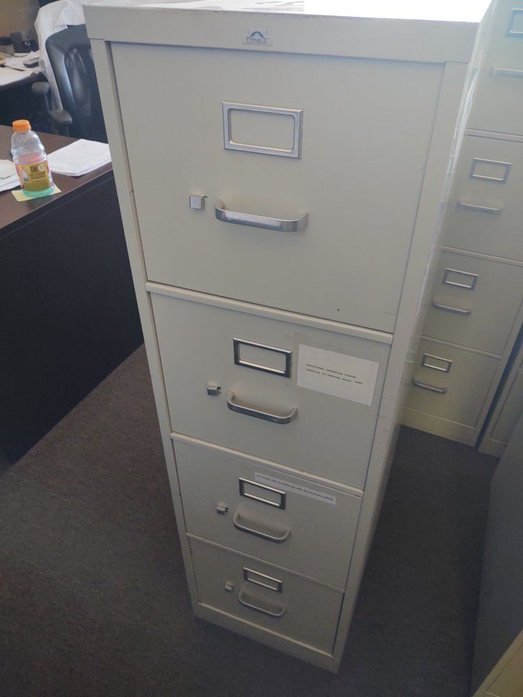 4 Drawer Office File Cabinets