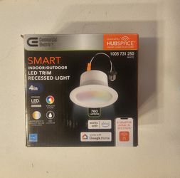 4 Inch Smart LED Trim Recessed Light 