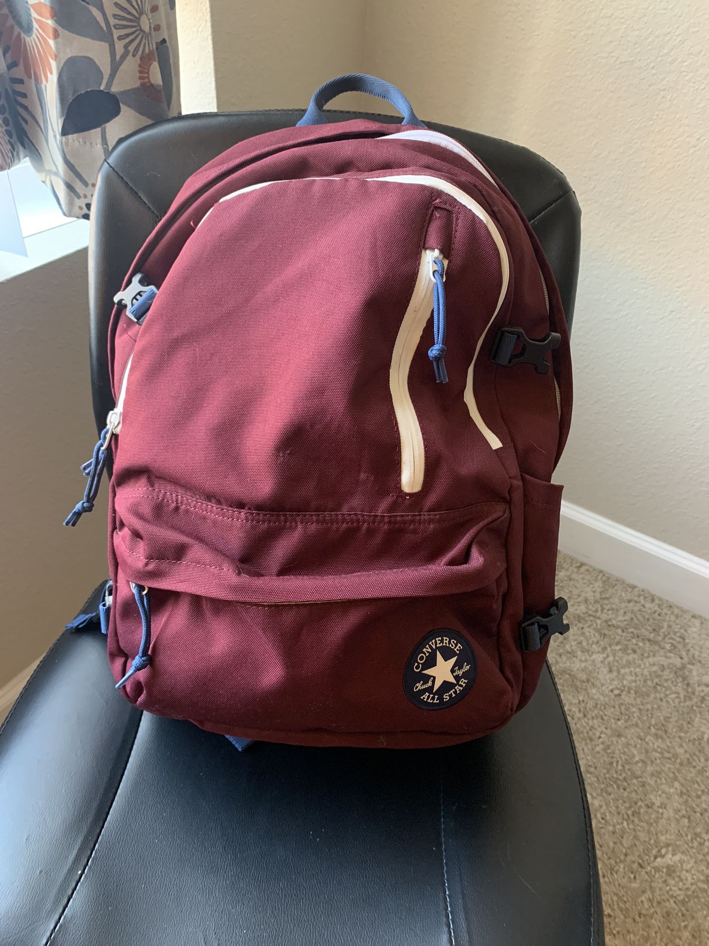Converse maroon backpack hotsell