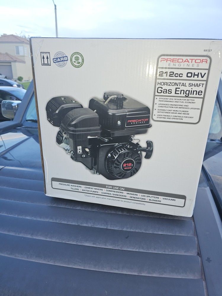 Brand New Predator 212 Engine