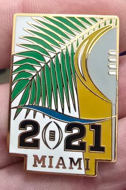 2021  NATIONAL CHAMPIONSHIP PIN