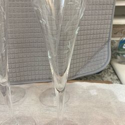 Princess House Crystal Champagne Wine glasses