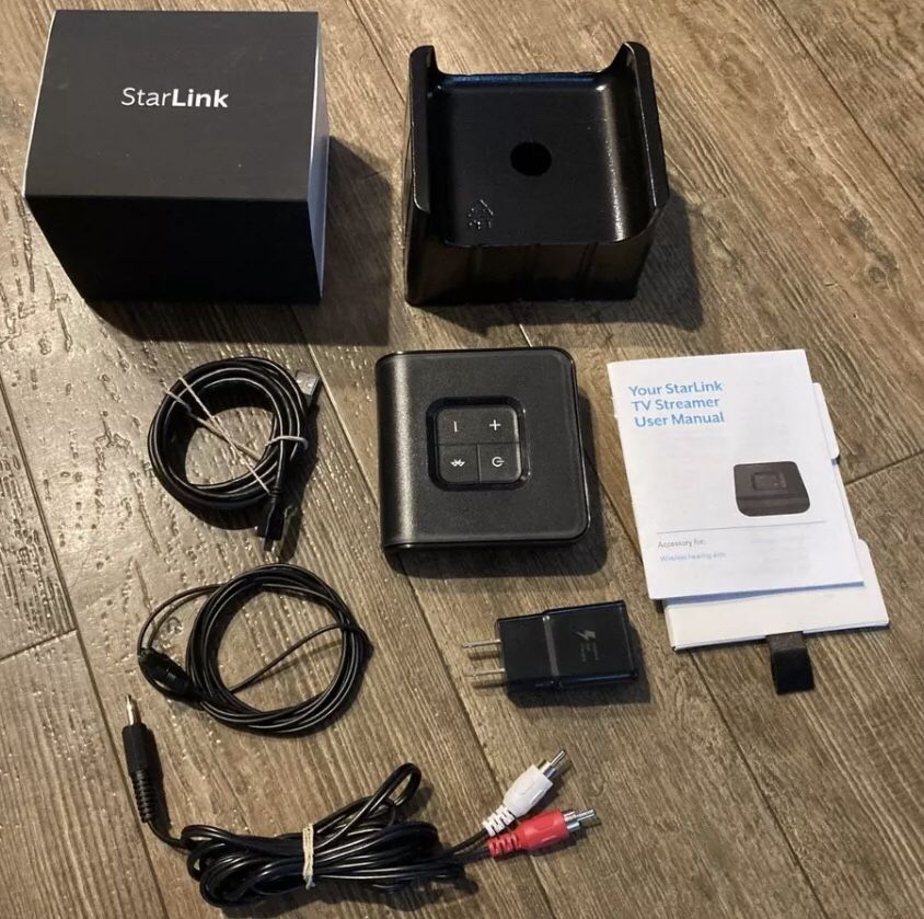 Starkey Starlink TV Streamer For Wireless Hearing Aids 2.4GHz