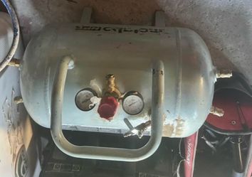 Metabo air tank reserve tank