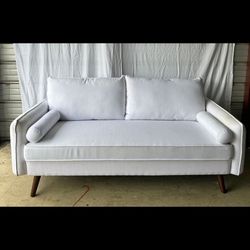 Modern White Sofa
