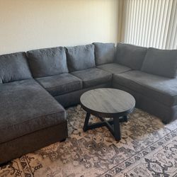 Living Spaces Sectional 