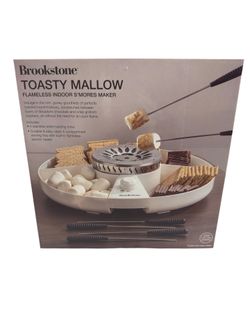 Brookstone Toasty Mallow Flameless Indoor S'mores Maker