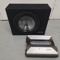 12"subwoofer W / AMP 
