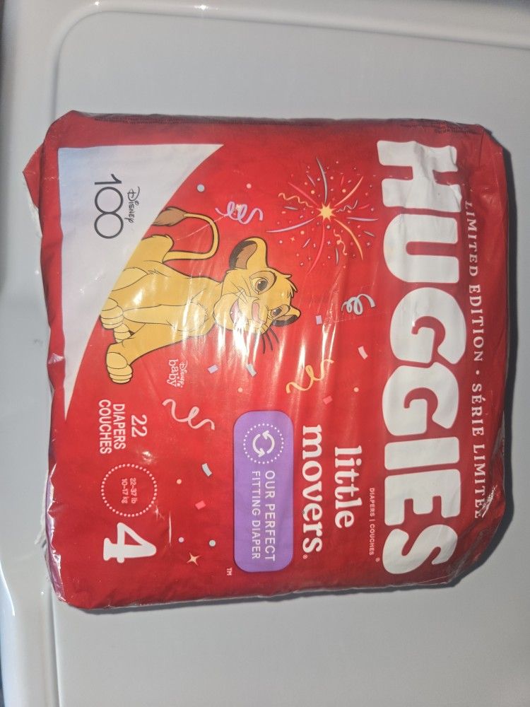 Huggies Little Movers Size 4