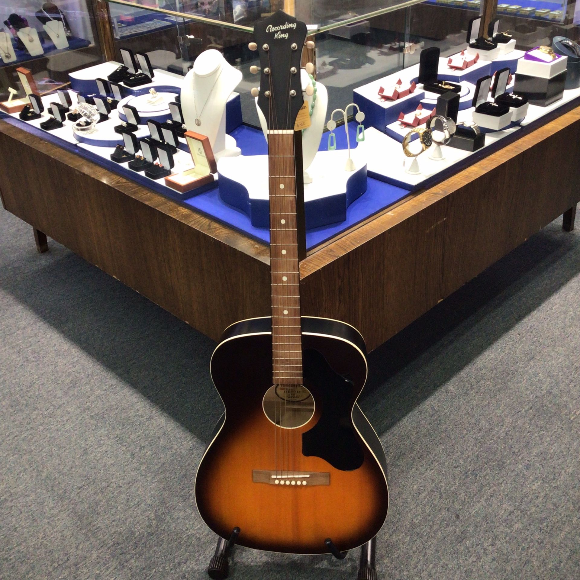 Recording King ROS-9-FE5-TS Dirty 30s 9 000 Acoustic-Electric Guitar Tobacco Sunburst 💵  💳  💵  Cash & Card Accepted 