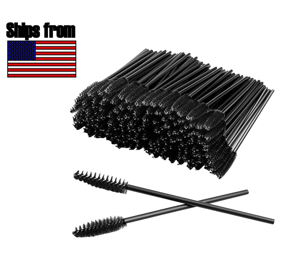 100 Piece Eyelash Spoolie