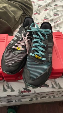 Adidas Low-Top Sneakers Black Teal ninja