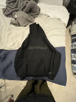Black Essential Hoodie