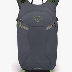 Osprey Sportlite 20L Unisex Lightweight Hiking Backpack, Tungsten