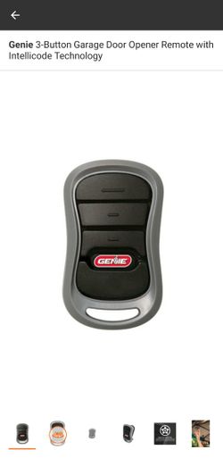 Garage door opener fob