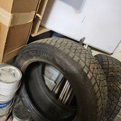 2 BRIDGESTONE BLIZZAK TIRES SIZE P245/5R19 