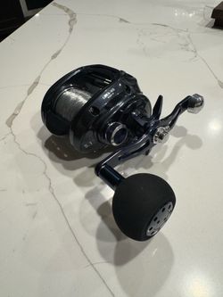 (Murrieta) Daiwa Lexa 500 salt water fishing reel.