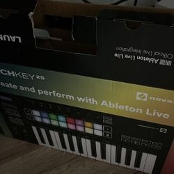 Novation Launchkey Mini 25-Note USB Keyboard Controller, MK2 Version