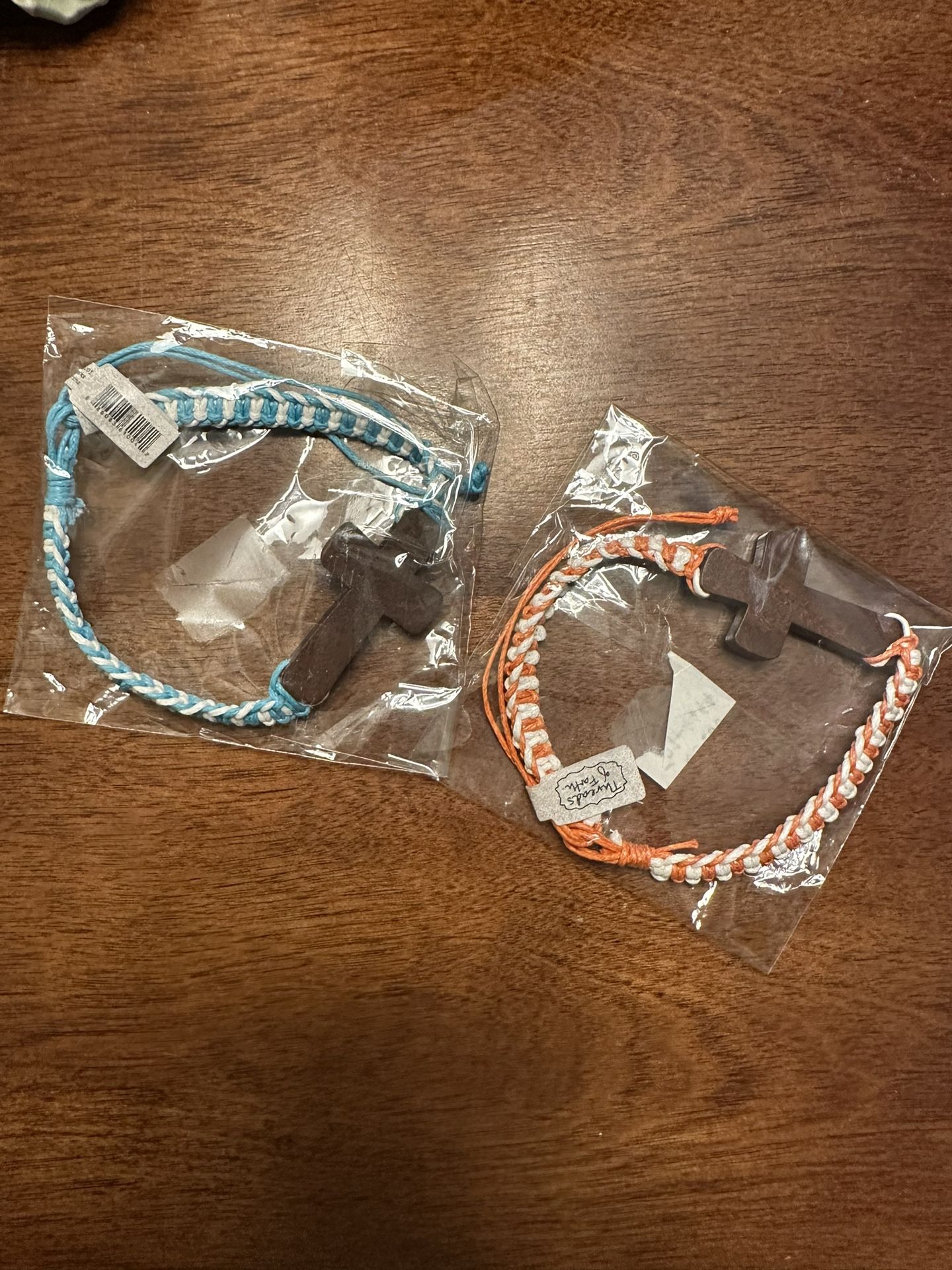 Handmade Cross Bracelets – Adjustable Wristbands