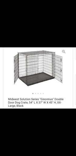 Double Door Dog Crate