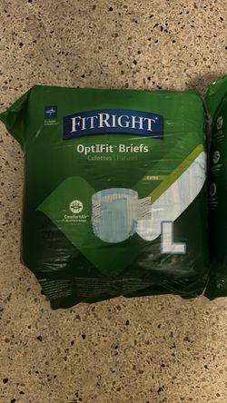 Adult diapers size large $5 each