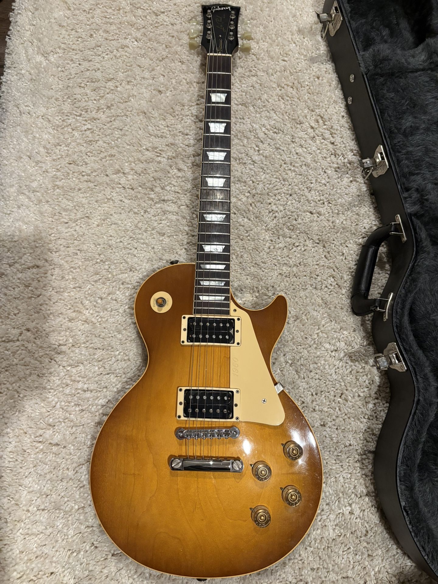 1999 Gibson Les Paul Classic “1960” Reissue Honey Burst