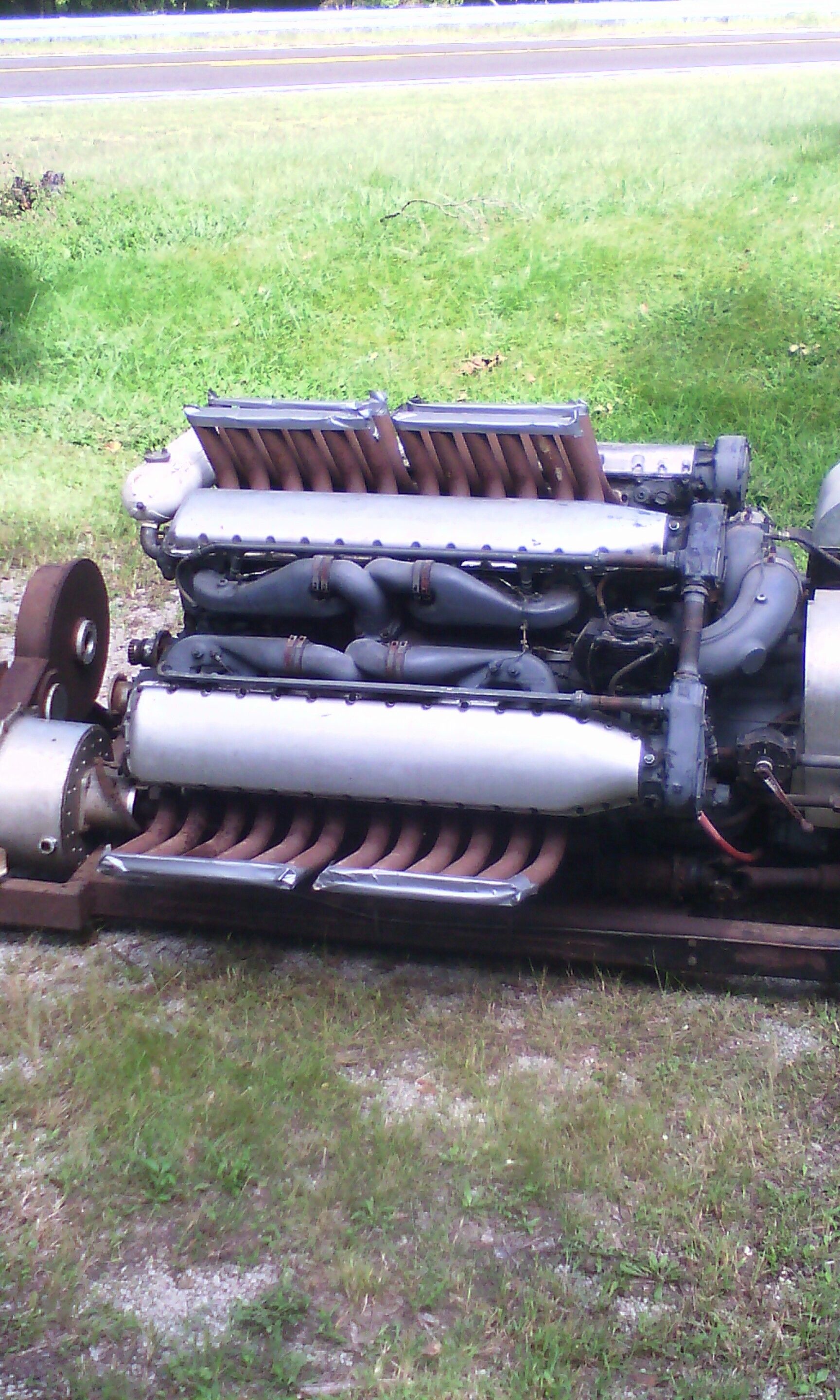 1939 Allison aircraft engine, 24 cylinder, 3420ci
