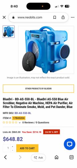Air shield 550