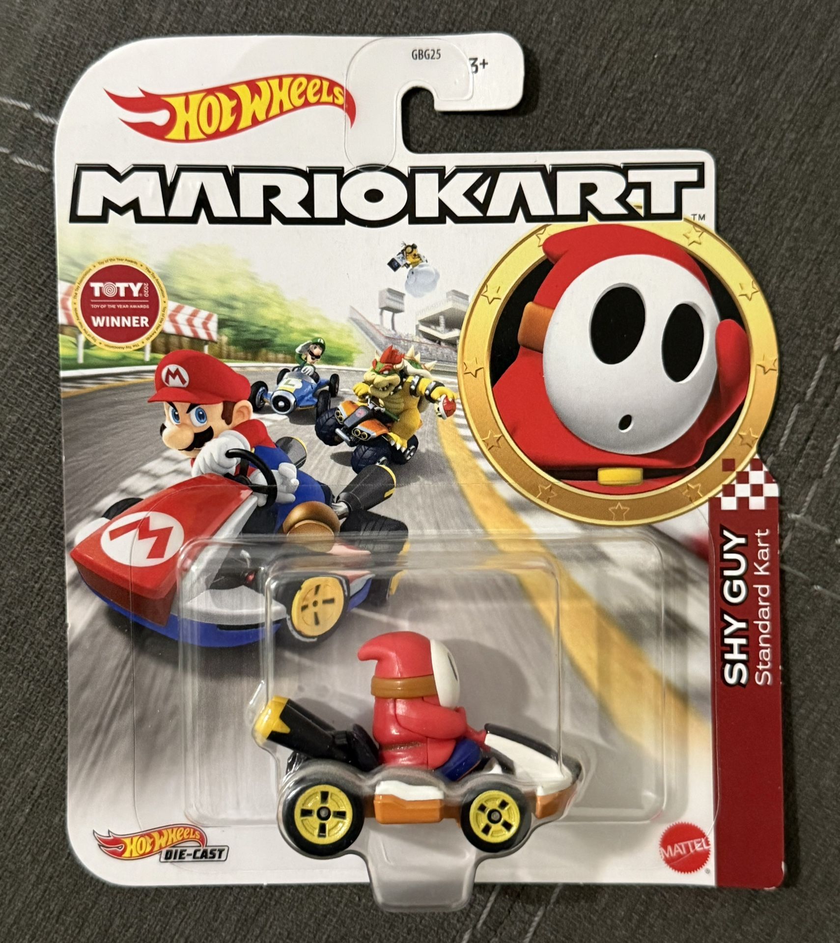 Hot Wheels Mario Kart Shy Guy Standard Kart Mattel 2020 Nintendo New NIB