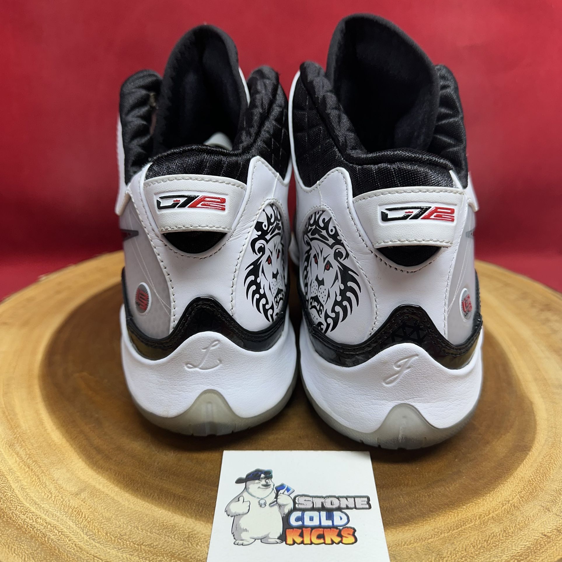 Nike Air Max Lebron 7 P.S. Playoff 2009 White Red Black  display picture 3