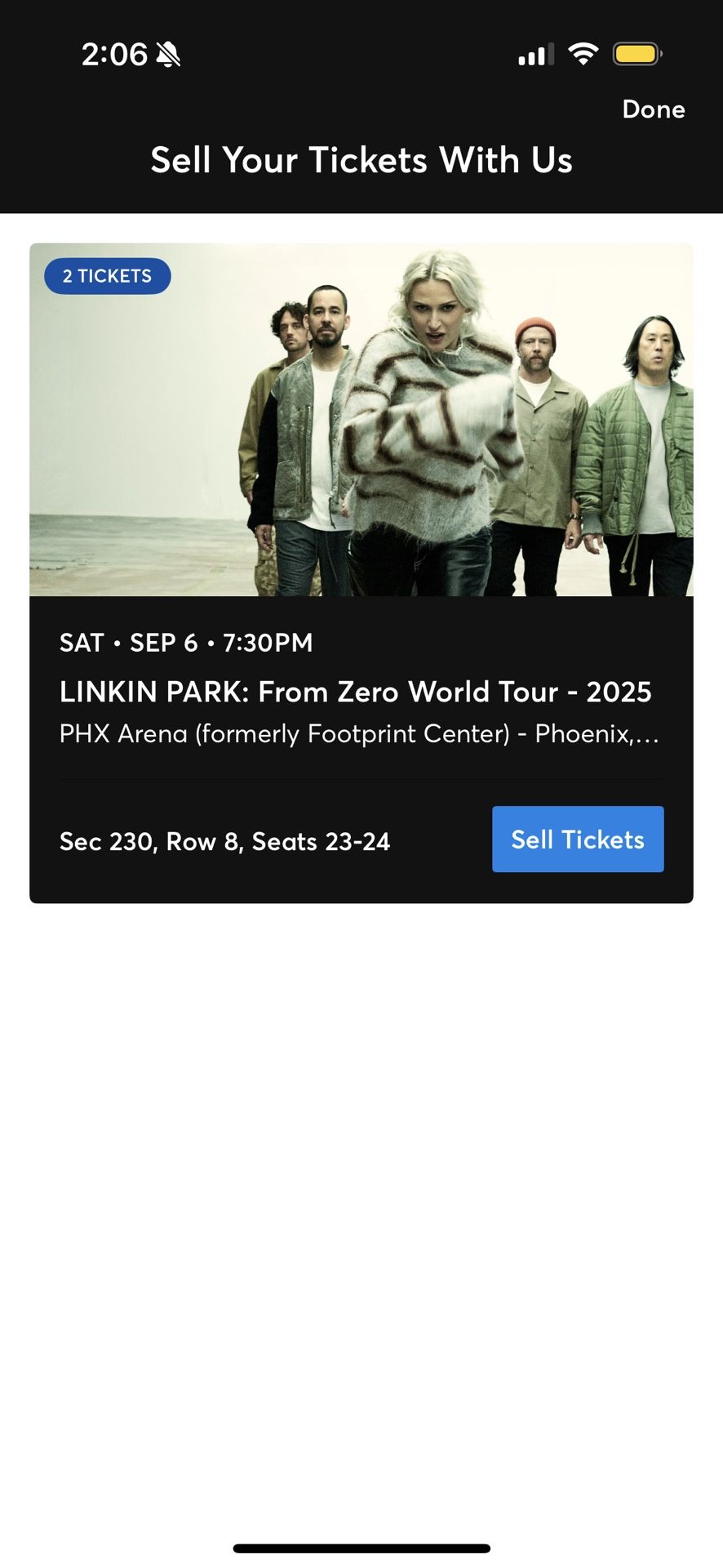 Linkin Park Tickets