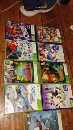 9 Xbox 360 games$50 for all cedar Hill tx