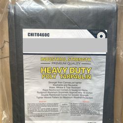 NEW!! Heavy Duty Poly Tarp 10ft x 20ft