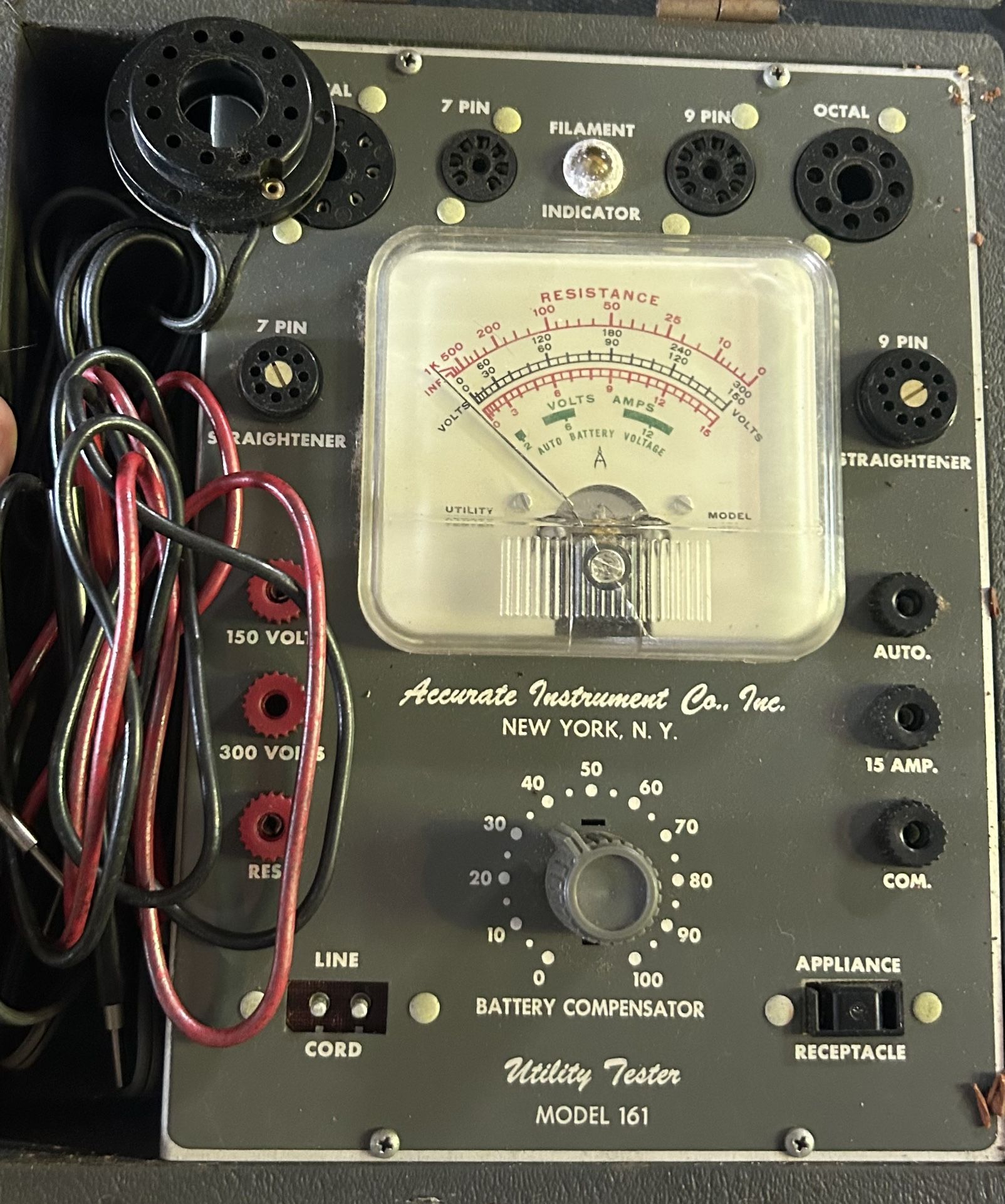 battery compensator utility tester