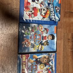 Paw patrol DVDs