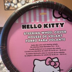 Hello Kitty Steering Wheel Cover